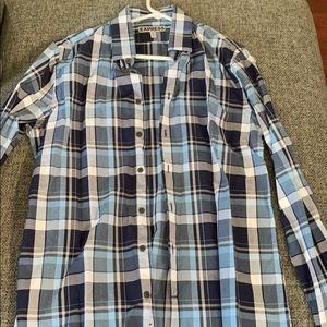 Express fitted button down shirt (wore once)